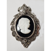 BROCHE/COLGANTE PLATA