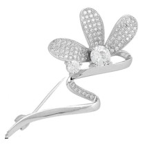 BROCHE PLATA