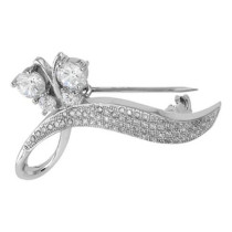 BROCHE PLATA