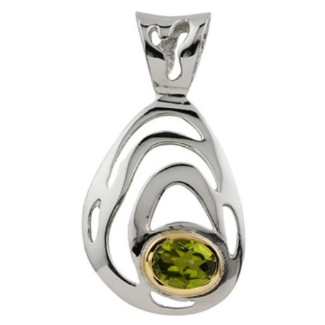 COLGANTE PLATA Y ORO